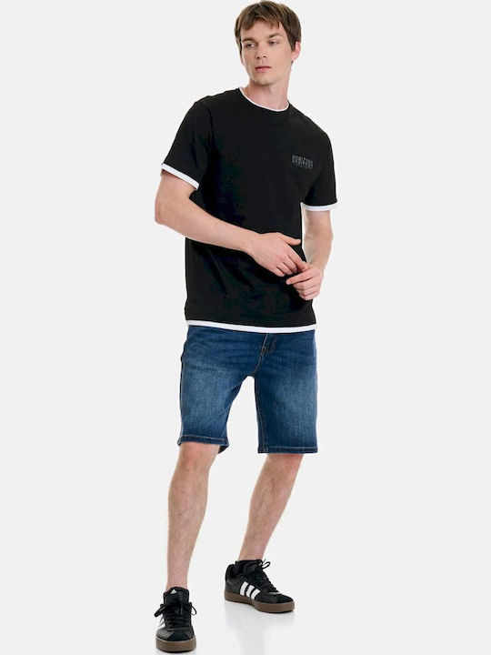 T-shirt Μαύρο