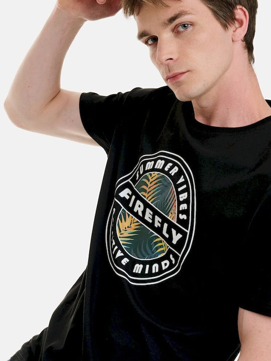 T-shirt Μαύρο