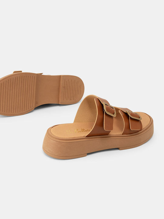 Γυναικεία Σανδάλια Flatforms Ταμπά