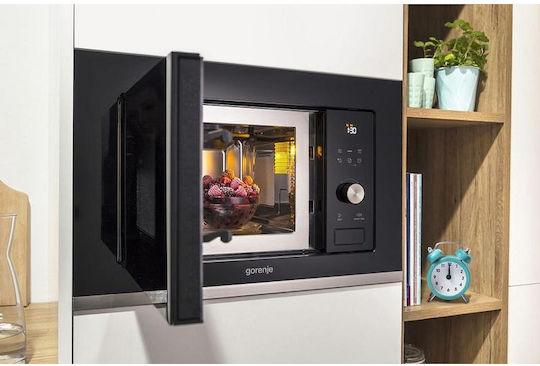 Gorenje BM201AG1BG Built-in Microwave Oven with Grill 20lt Black