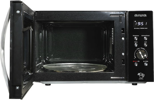 Aiwa MW-230DG/BK с Грил 23лт Черен