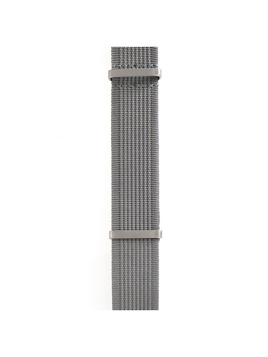 Piero Magli Riemen aus Stoff Nato Gray 22mm