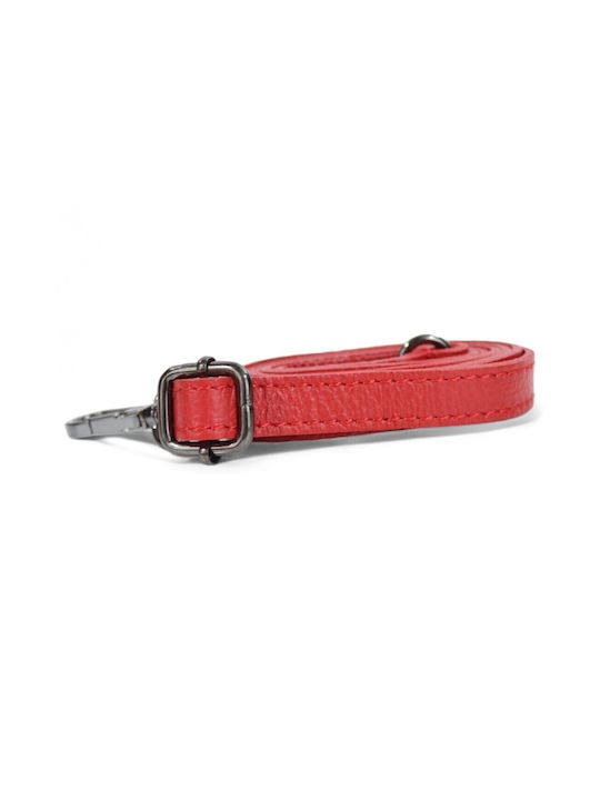 Leather Women's Bag Shoulder Red
