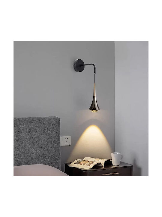 Ph212 Φωτιστικό Τοίχου LED Μαύρο 45x8εκ. Ph212 Φωτιστικό Τοίχου LED Μαύρο 45x8εκ.