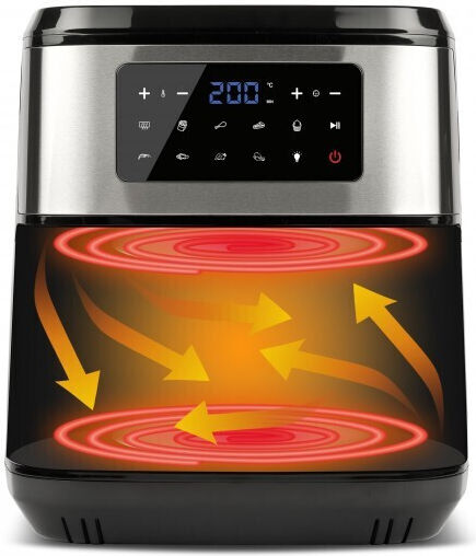 Girmi Air Fryer 9.2lt Ασημί FG-89
