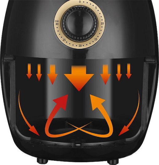 Ardes Air Fryer 2lt Μαύρο 1K32