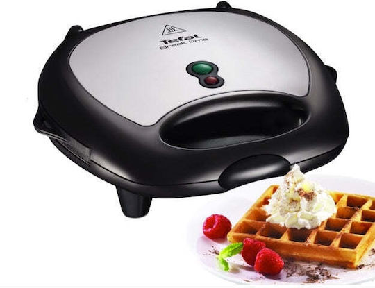 Tefal Break Time Τοστιέρα με Αποσπώμενες Πλάκες για 2 Τοστ 700W Inox