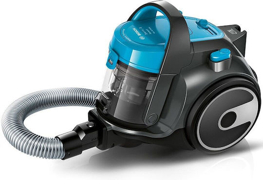 Bosch BGS05X240 Ηλεκτρική Σκούπα 700W με Κάδο 1.5lt Μπλε