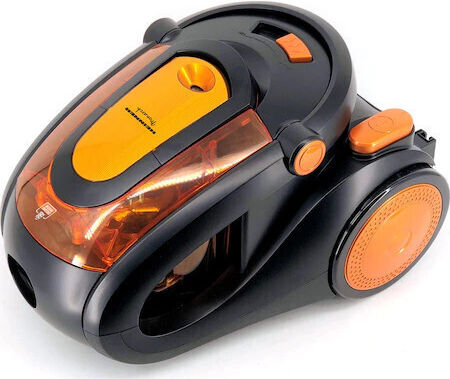 Heinner HVC-V800BK Vacuum Cleaner 800W Bagless 2.2lt Orange