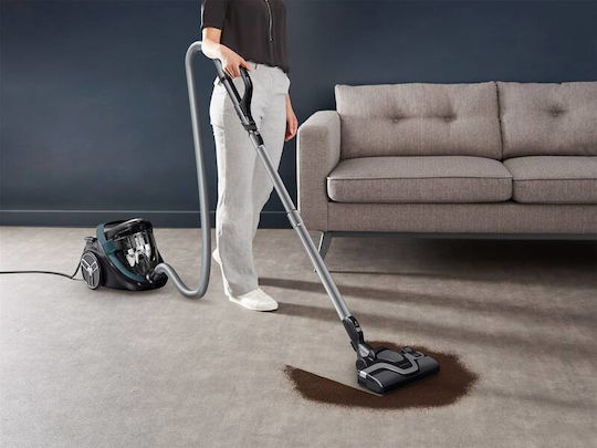Rowenta Silence Force Cyclonic Effitech Staubsauger 500W Beutellos 2.5Es Schwarz