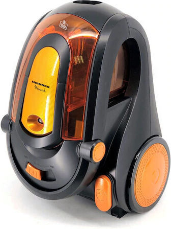 Heinner HVC-V800BK Vacuum Cleaner 800W Bagless 2.2lt Orange