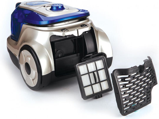 Heinner HVC-V750BL Vacuum Cleaner 750W Bagged 2.2lt Blue