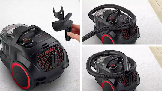 Bosch BGC21POW1 Прахосмукачка 750W С контейнер 2лт Черна