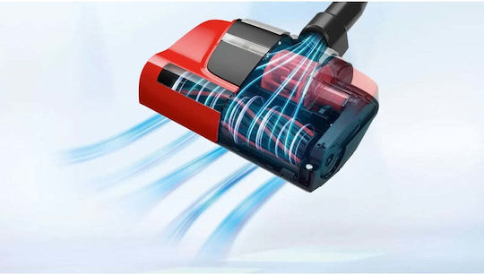 Bosch BGS7PET Staubsauger 700W Beutellos 3Es Rot