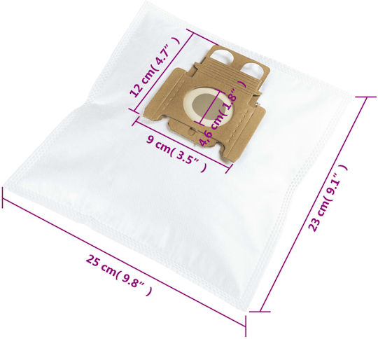 Miele Vacuum Cleaner Bags 20 pcs Compatible with Miele Vacuum Cleaner