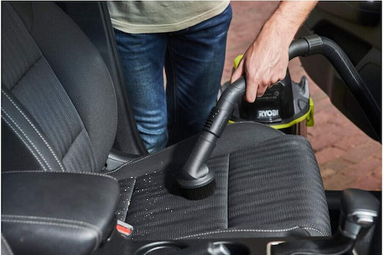 Ryobi Rechargeable Vacuum Wet / Dry Without Charger and Battery with Stainless Bin 18lt