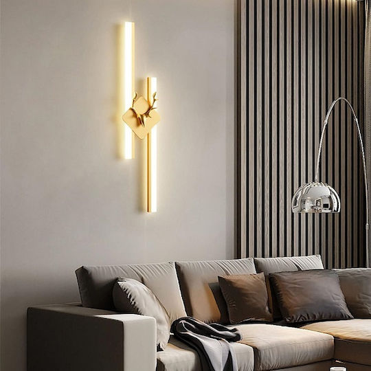 Ph096 Wall Lamp LED Gold 50x16x5cm