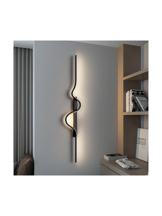 Modern Lamp Wall with Integrated LED and Warm White Light 15x15x13cm