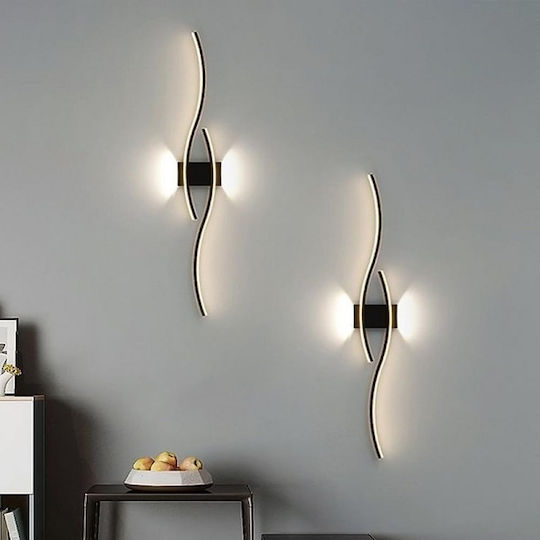 Стенно Външно Спот Осветление LED 12W 60x8x6εκ.