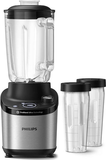Philips 7000 Series Блендер със Стъклена Кана 2 л 1500W Сребрист