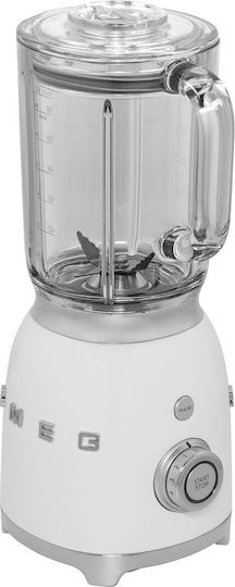 Smeg 50er Stil Mixer mit Kanäta Tritan 1,5 l 800W Weiß
