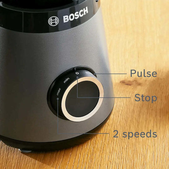 Bosch Serie 4 Blender With Glass Jug 1.5 Lt 1200W Black
