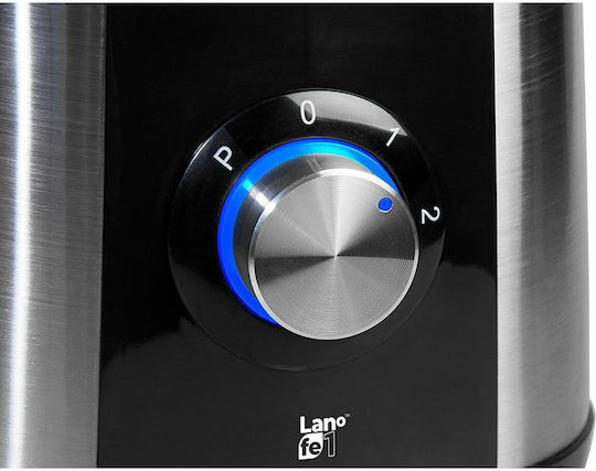 Lafe BCP003 Μπλέντερ με Γυάλινη Κανάτα 1.5 lt 600W Inox