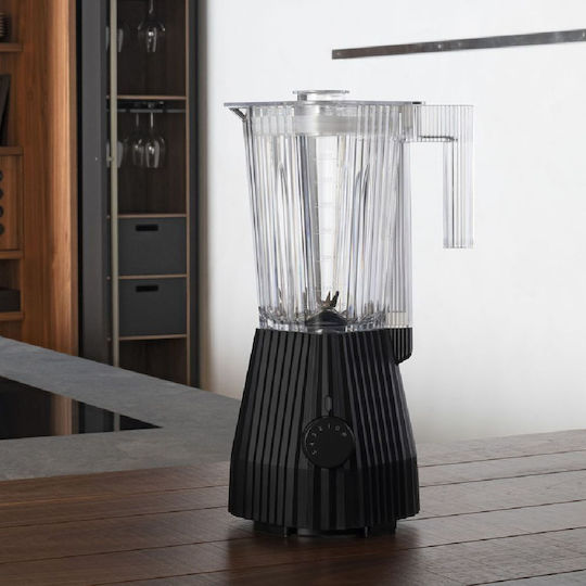 Alessi Plisse Μπλέντερ με Κανάτα Tritan 1.5 lt 700W Μαύρο