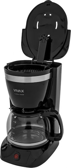 Vivax CM-08126F Καφετιέρα Φίλτρου 800W Black