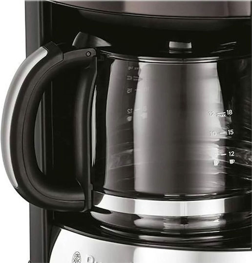 Luna Προγραμματιζόμενη Καφετιέρα Φίλτρου 1000W Black