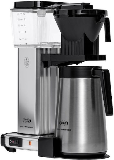 Moccamaster KBGT Καφετιέρα Φίλτρου 1520W Silver