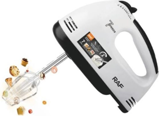 Raf R6633B Hand Mixer 260W White
