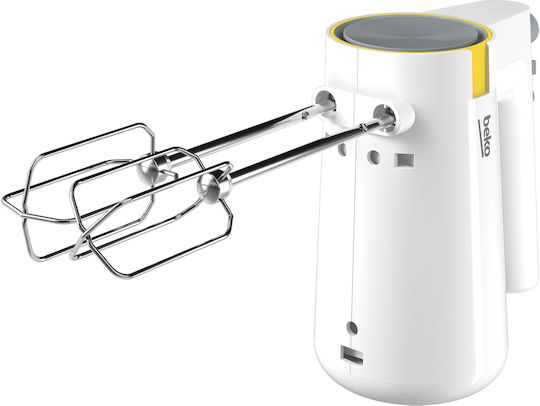 Beko Mixer mit Edelstahlbehälter Weiß 425W