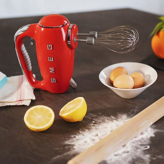 Smeg Μίξερ Χειρός 250W Κόκκινο