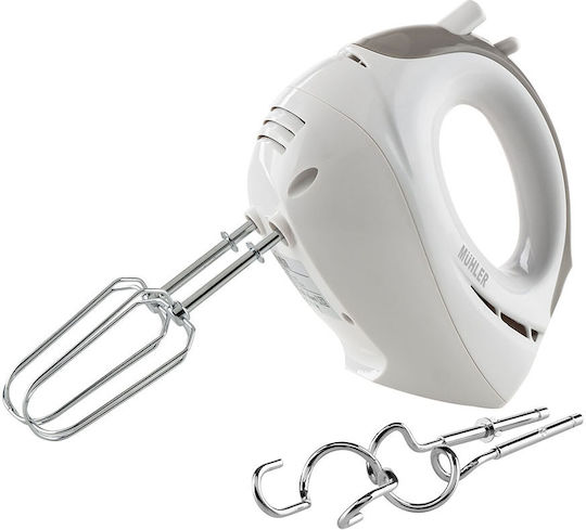 Muhler MX-207S Μίξερ Χειρός 200W Γκρι