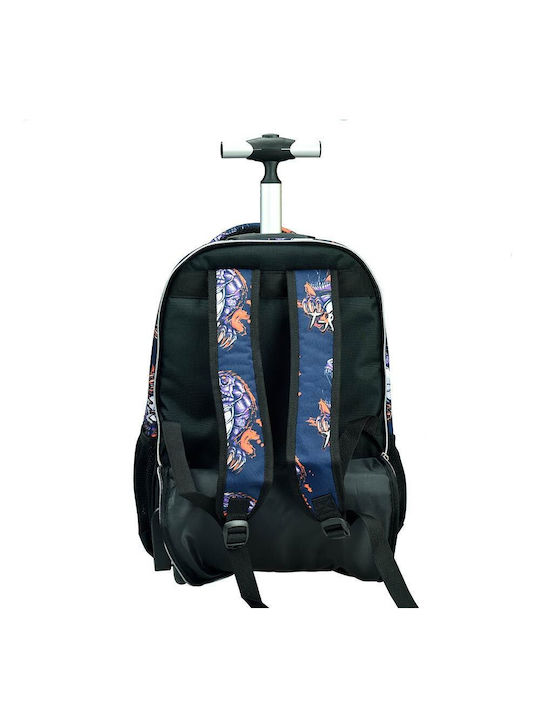 Back Me Up Schulranzen Trolley Grundschule Blau mit Flaschenhalter 30Liter