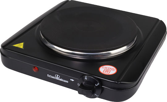 Telemax YQ-150A Enamel Countertop Single Burner Black