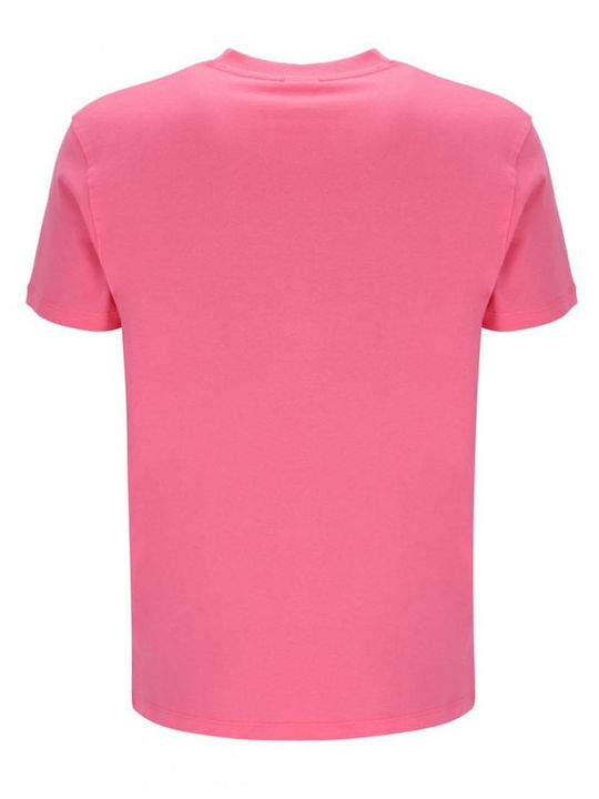 Russell Athletic Herren Sportliches Kurzarmshirt Pink