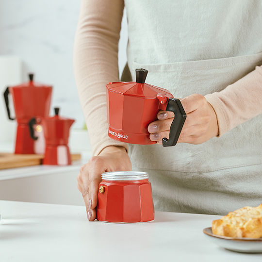 Nava Μπρίκι Espresso 1cups Κόκκινο