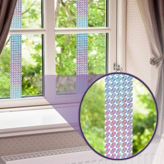 Gardin Repeller Ribbon Bandă de Repulsie Păsări 45m