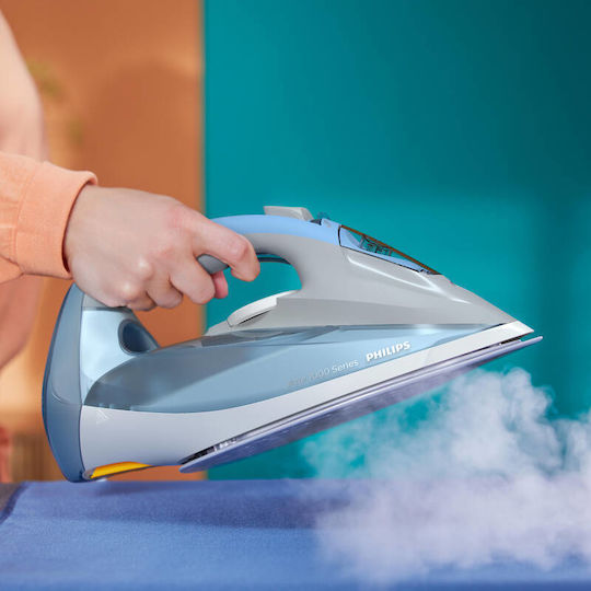 Philips Steamglide Σίδερο Ατμού 2600W με Κεραμική Πλάκα και Συνεχόμενη Παροχή Ατμού 45gr/min