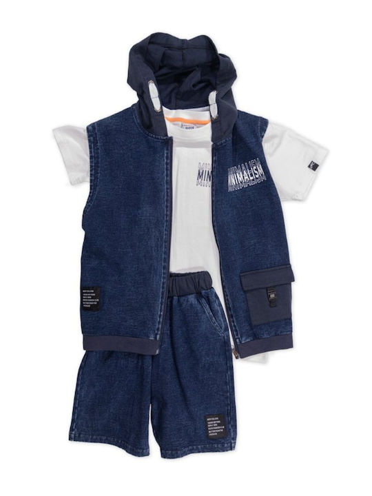 35-8048 New College Three-Piece Vest Set