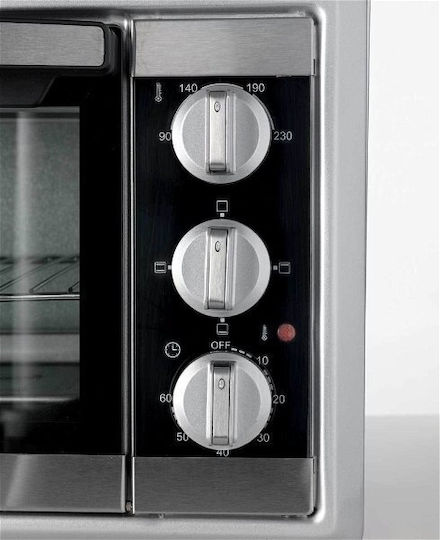 Ariete Bon Cuisine 200 Ηλεκτρικό Φουρνάκι 20lt Χωρίς Εστίες