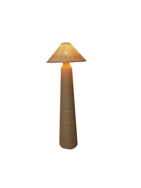 Inart Stehlampe H150xB56.5cm. mit Fassung für Lampe E27