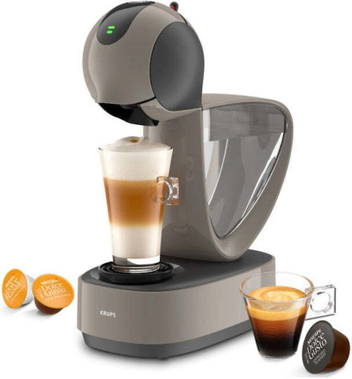 Krups Infinissima Touch Καφετιέρα για Κάψουλες Dolce Gusto Πίεσης 15bar Μπεζ