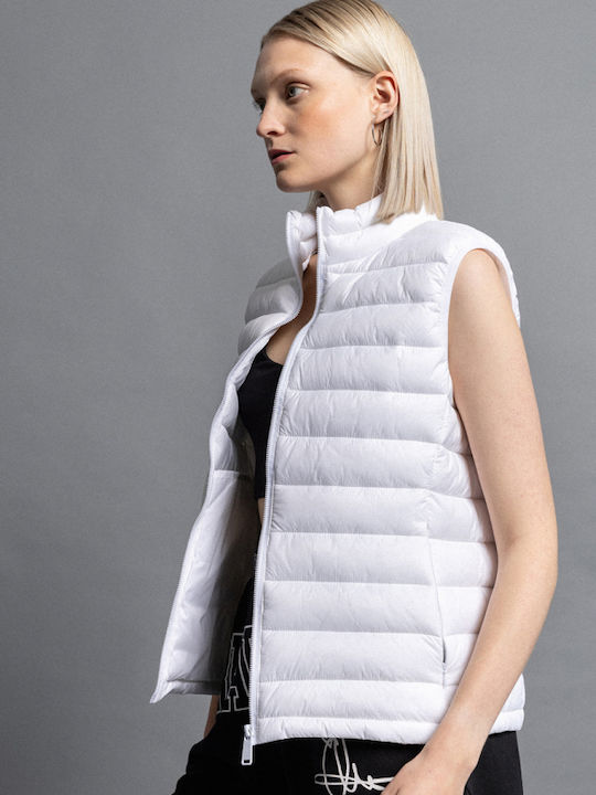 Biston Women's Short Lifestyle Jacket for Winter White