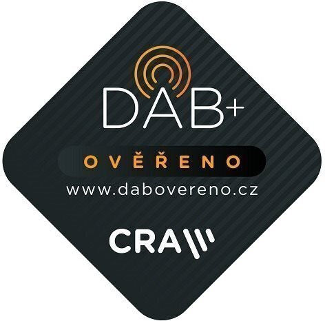 GoGEN DAB 300 N Φορητό Ραδιόφωνο Επαναφορτιζόμενο DAB+ Ασημί
