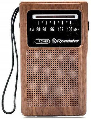 Roadstar TRA-1230 Radio de buzunar Cu baterie Maro