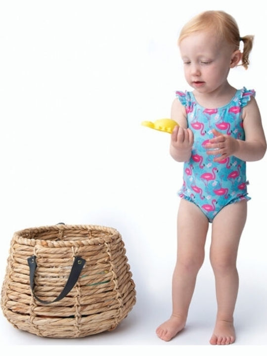 Zoocchini Παιδικό Μαγιό Ολόσωμο με Καπέλο