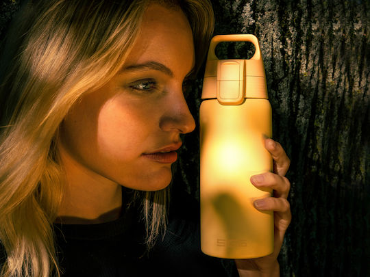 Sigg Παγούρι Θερμομονωτικό Ανοξείδωτο 0,5lt Opti Yellow Shield Therm One